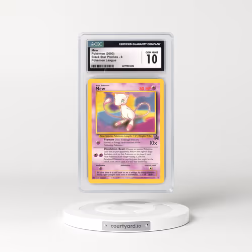 1999 Black Star Promos #8 Mew - Pokémon League (CGC 10 GEM MINT)