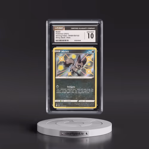 2021 Shining Fates #SV081/SV122 Nickit - Holo (CGC 10 GEM MINT)