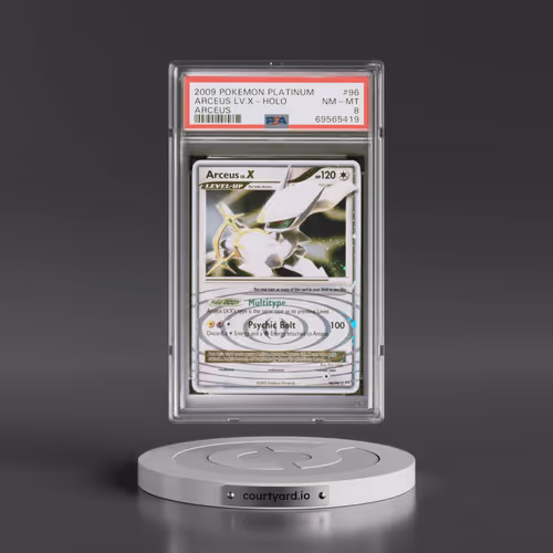 2009 Pokémon Platinum Arceus #96 Arceus LV.X - Holo (PSA 8 NM-MT)