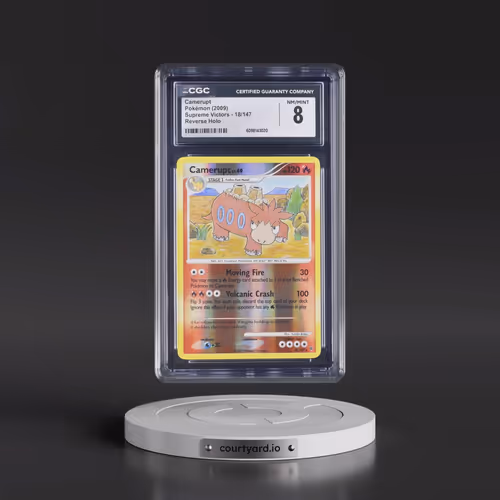 2009 Supreme Victors #18/147 Camerupt - Reverse Holo (CGC 8 NM-MT)
