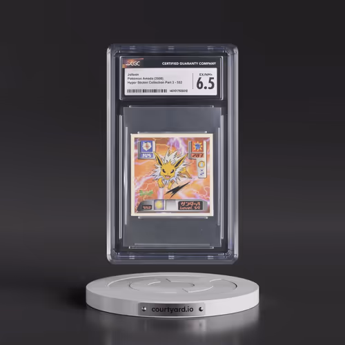 2000 Hyper Sticker Collection Part 3 (2000) #552 Jolteon (CGC 6.5 EX-NM+)