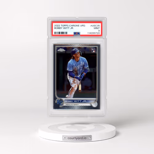 2022 Topps Chrome Update #USC35 Bobby Witt Jr. (PSA 9 MINT)
