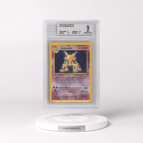 1999 Base Set #1 Alakazam - Holo (BGS 9 MINT)