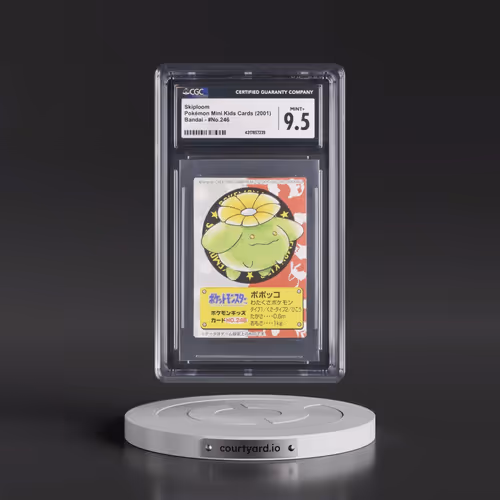 2001 New Pokémon Kids II Part 4 (Toys 212-224 on Back) #246 Skiploom (CGC 9.5 MINT+)
