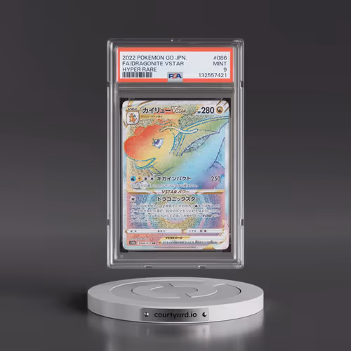 2022 Pokémon Go #086 Dragonite Vstar - Full Art Hyper Rare (PSA 9 MINT)