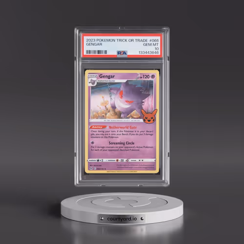 2023 Pokémon Trick or Trade #066 Gengar (PSA 10 GEM MINT)
