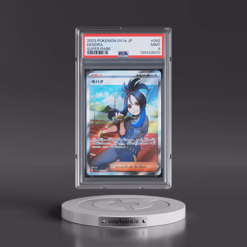 2023 Pokémon Sv1a-Triplet Beat #092 Dendra - Super Rare (PSA 9 MINT)