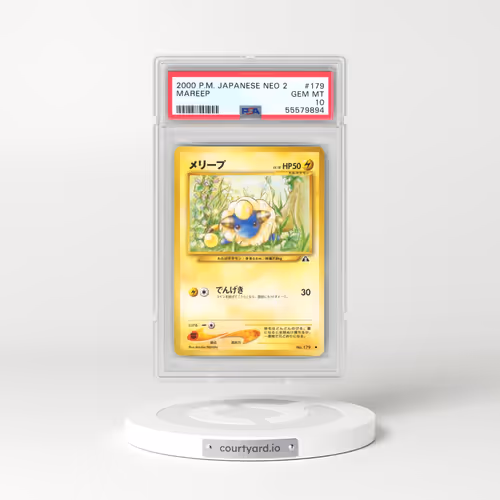 2000 Pokémon Neo 2 #179 Mareep (PSA 10 GEM MINT)