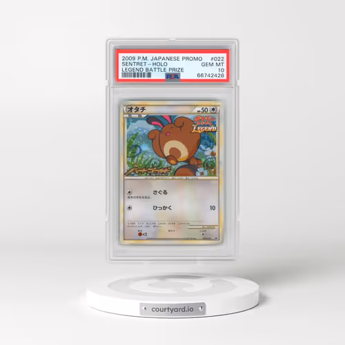 2009 Pokémon Promo #022 Sentret - Holo Legend Battle Prize (PSA 10 GEM MINT)