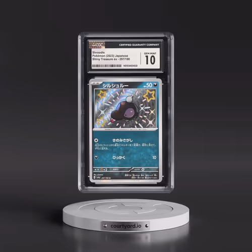 2023 Shiny Treasure ex #297/190 Shroodle - Shiny Rare Holo (CGC 10 GEM MINT)
