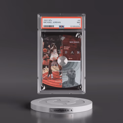 1997 Spx #6 Michael Jordan (PSA 7 NM)