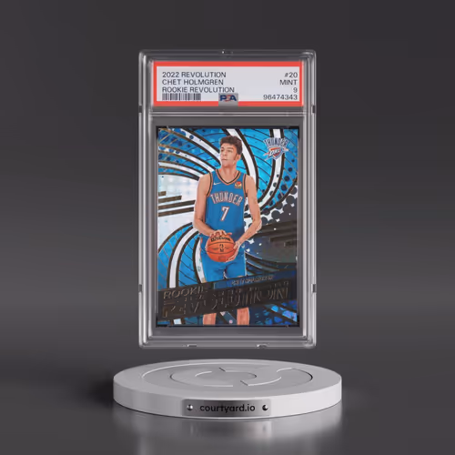 2022 Panini Revolution Rookie Revolution #20 Chet Holmgren (PSA 9 MINT)