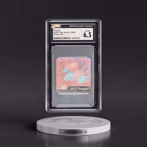 1999 Action Flipz Series 1 (Artbox) - English #71 Porygon (CGC 6.5 EX-NM+)