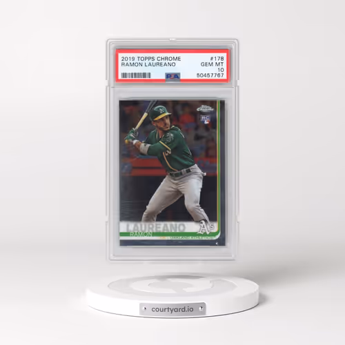2019 Topps Chrome #178 Ramon Laureano (PSA 10 GEM MINT)