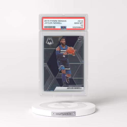 2019 Panini Mosaic #212 Jaylen Nowell (PSA 10 GEM MINT)