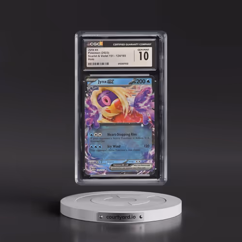 2023 Scarlet & Violet 151 - MEW EN #124/165 Jynx ex - Holo (CGC 10 GEM MINT)