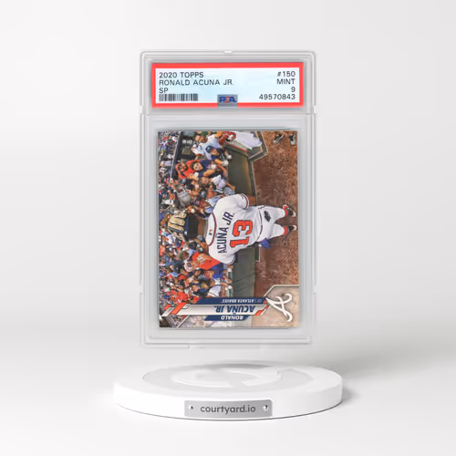 2020 Topps #150 Ronald Acuna Jr. - SP (PSA 9 MINT)