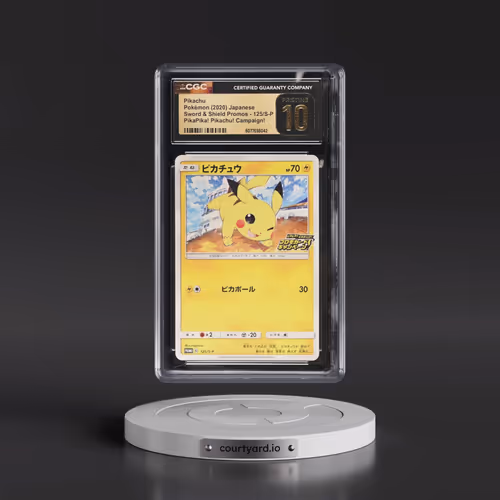 2019 Sword & Shield Promos #125/S-P Pikachu - PikaPika! Pikachu! Campaign! (CGC 10 PRISTINE)