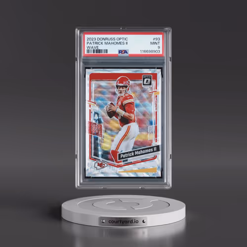 2023 Panini Donruss Optic #93 Patrick Mahomes II - Wave (PSA 9 MINT)