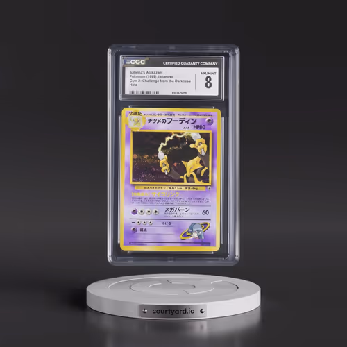 1999 Gym 2: Challenge from the Darkness Sabrina's Alakazam - Holo (CGC 8 NM-MT)