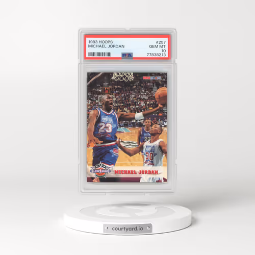 1993 Hoops #257 Michael Jordan (PSA 10 GEM MINT)