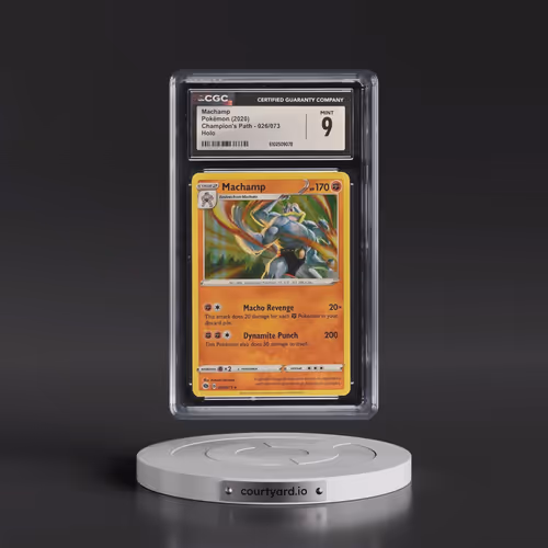 2020 Champion's Path #026/073 Machamp - Holo (CGC 9 MINT)