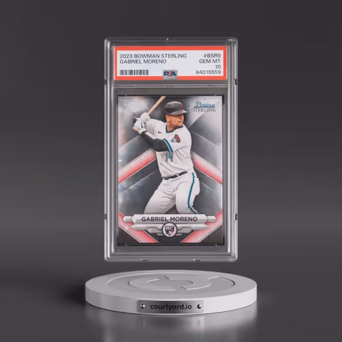 2023 Bowman Sterling #BSR9 Gabriel Moreno (PSA 10 GEM MINT)
