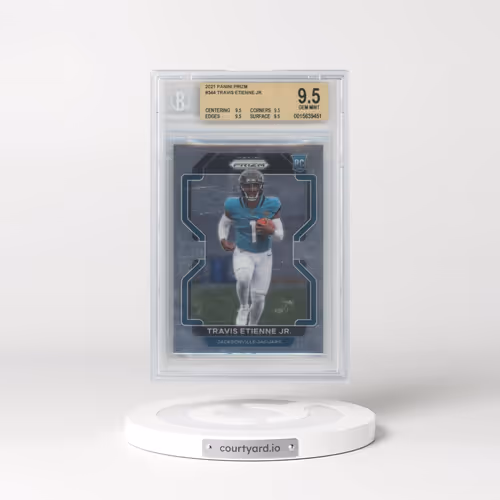 2021 Panini Prizm #344 Travis Etienne Jr. (BGS 9.5 GEM MINT)