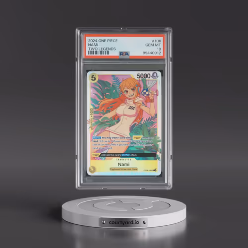 2024 One Piece OP08-Two Legends #106 Nami (PSA 10 GEM MINT)