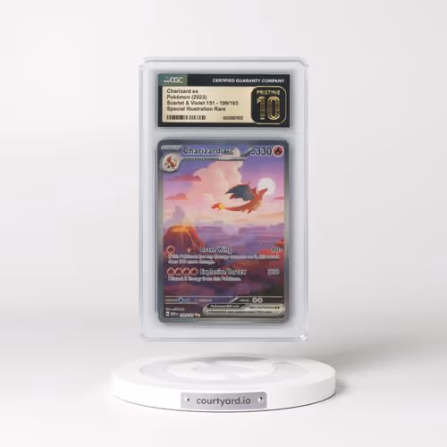 2023 Scarlet & Violet 151 - MEW EN #199/165 Charizard ex - Special Illustration Rare (Holo) (CGC 10