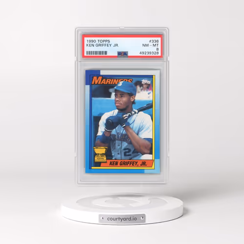 1990 Topps #336 Ken Griffey Jr (PSA 8 NM-MT)