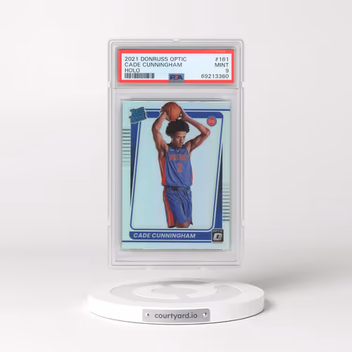2021 Panini Donruss Optic #161 Cade Cunningham - Holo (PSA 9 MINT)