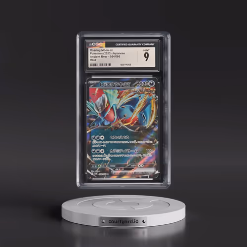 2023 Ancient Roar #054/066 Roaring Moon ex - Holo (CGC 9 MINT)