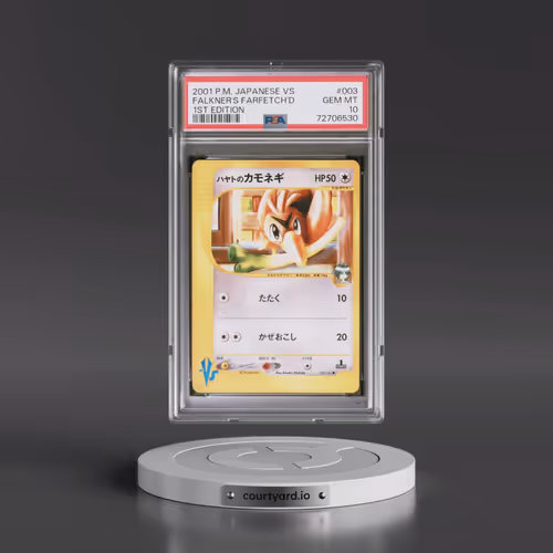 2001 Pokémon VS #003 Falkner's Farfetch'd - 1st Edition (PSA 10 GEM MINT)