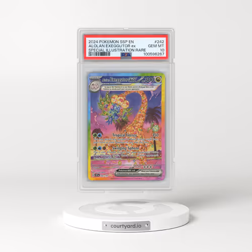 2024 Pokémon Ssp EN-Surging Sparks #242 Alolan Exeggutor EX - Holo Special Illustration Rare (PSA 10 GEM MINT)
