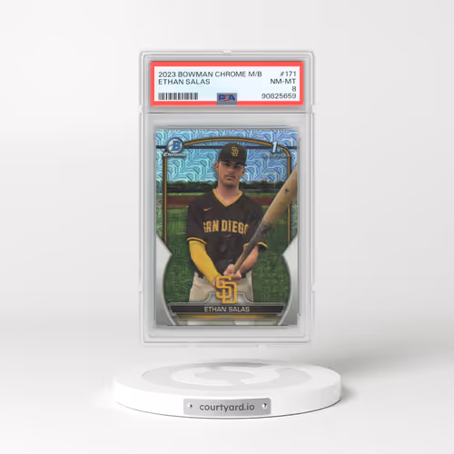 2023 Bowman Mega Box Chrome #171 Ethan Salas (PSA 8 NM-MT)