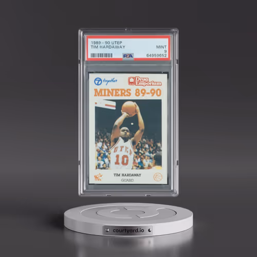 1989-90 Utep Tim Hardaway (PSA 9 MINT)