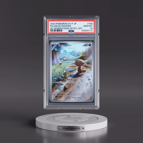 2024 Pokémon SV-P Promo #193 Paldean Wooper - Start Deck Generations Special Battle Set (PSA 10 GEM