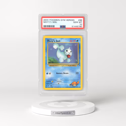 2000 Gym Heroes #88 Misty's Seel (PSA 10 GEM MINT)