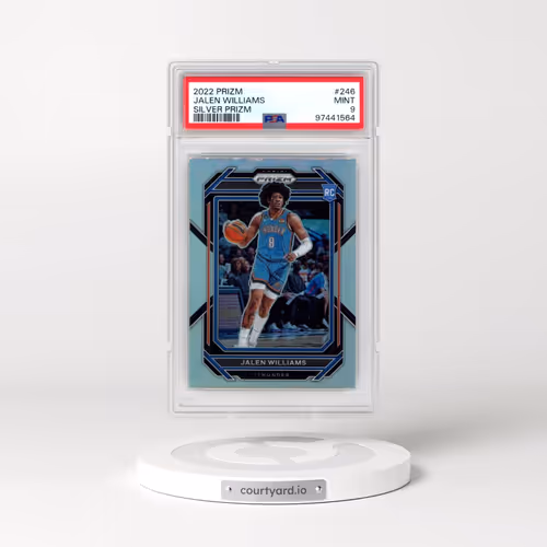 2022 Panini Prizm #246 Jalen Williams - Silver Prizm (PSA 9 MINT)
