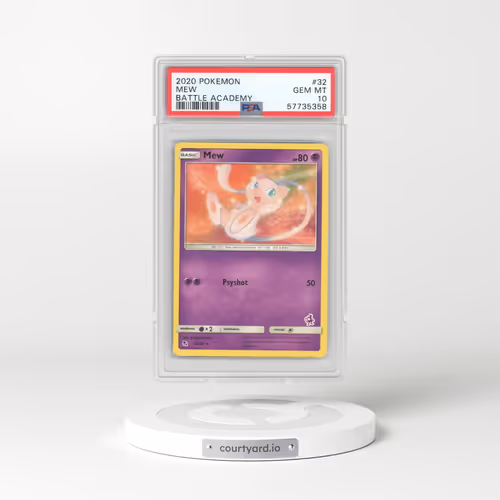 2020 Pokémon Battle Academy #32 Mew (PSA 10 GEM MINT)