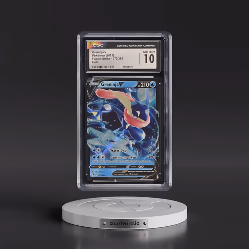 2019 Fusion Strike #073/264 Greninja V - Holo (CGC 10 GEM MINT)