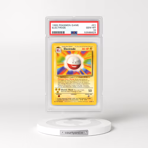 1999 Pokémon Game #21 Electrode (PSA 10 GEM MINT)
