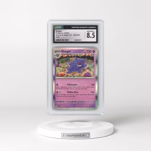 2023 Scarlet & Violet 151 - MEW EN #094/165 Gengar - Holo (CGC 8.5 NM-MT+)