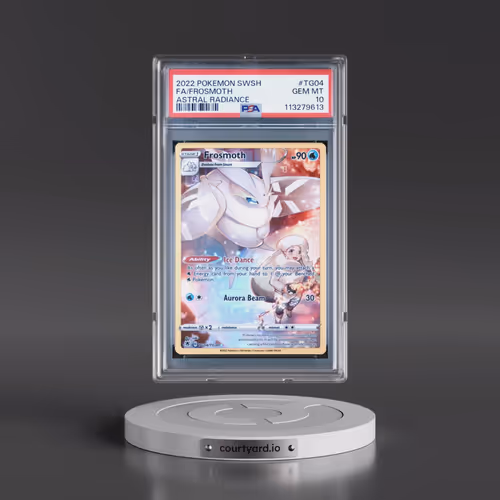 2022 Pokémon Sword & Shield Astral Radiance #TG04 Frosmoth - Full Art (PSA 10 GEM MINT)