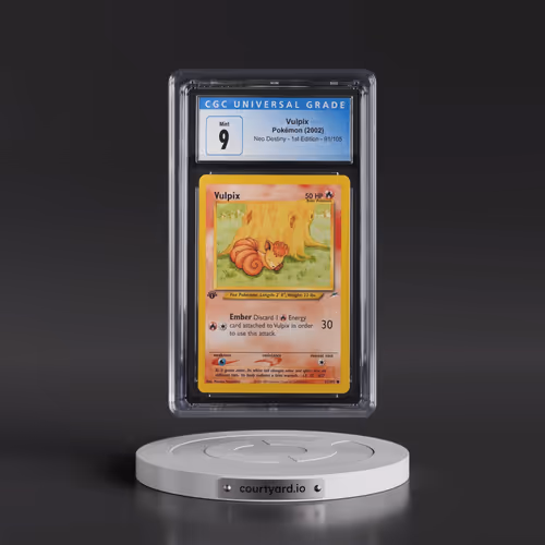 2002 Neo Destiny #91/105 Vulpix - 1st Edition 1st Edition (CGC 9 MINT)