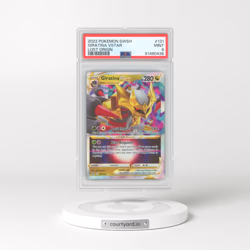 2022 Pokémon Sword & Shield Lost Origin #131 Giratina Vstar (PSA 9 MINT)