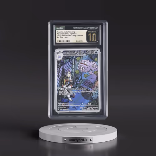 2025 Glory of the Rocket Gang - sv10 #105/098 Team Rocket's Weezing - Art Rare Holo (CGC 10 PRISTINE
