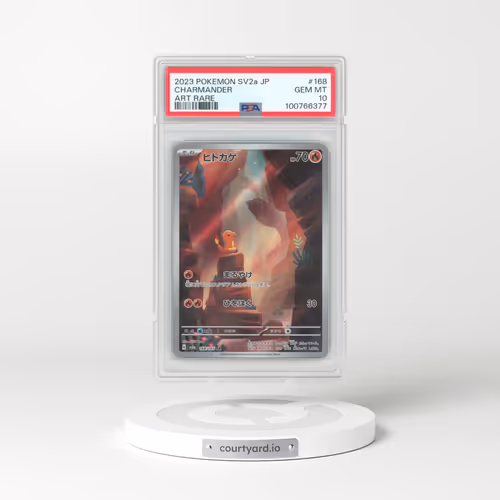 2023 Pokémon Sv2a-Pokemon 151 #168 Charmander - Art Rare (PSA 10 GEM MINT)