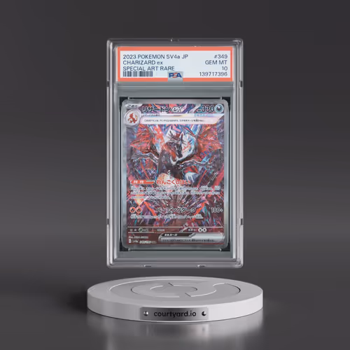 2023 Pokémon Sv4a-Shiny Treasure EX #349 Charizard EX - Holo Special Art Rare (PSA 10 GEM MINT)
